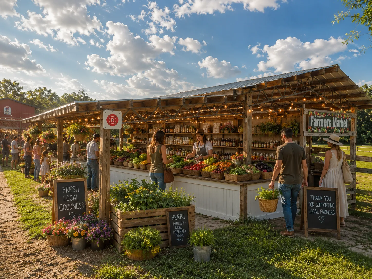 Farmers Market at Raprager Farms